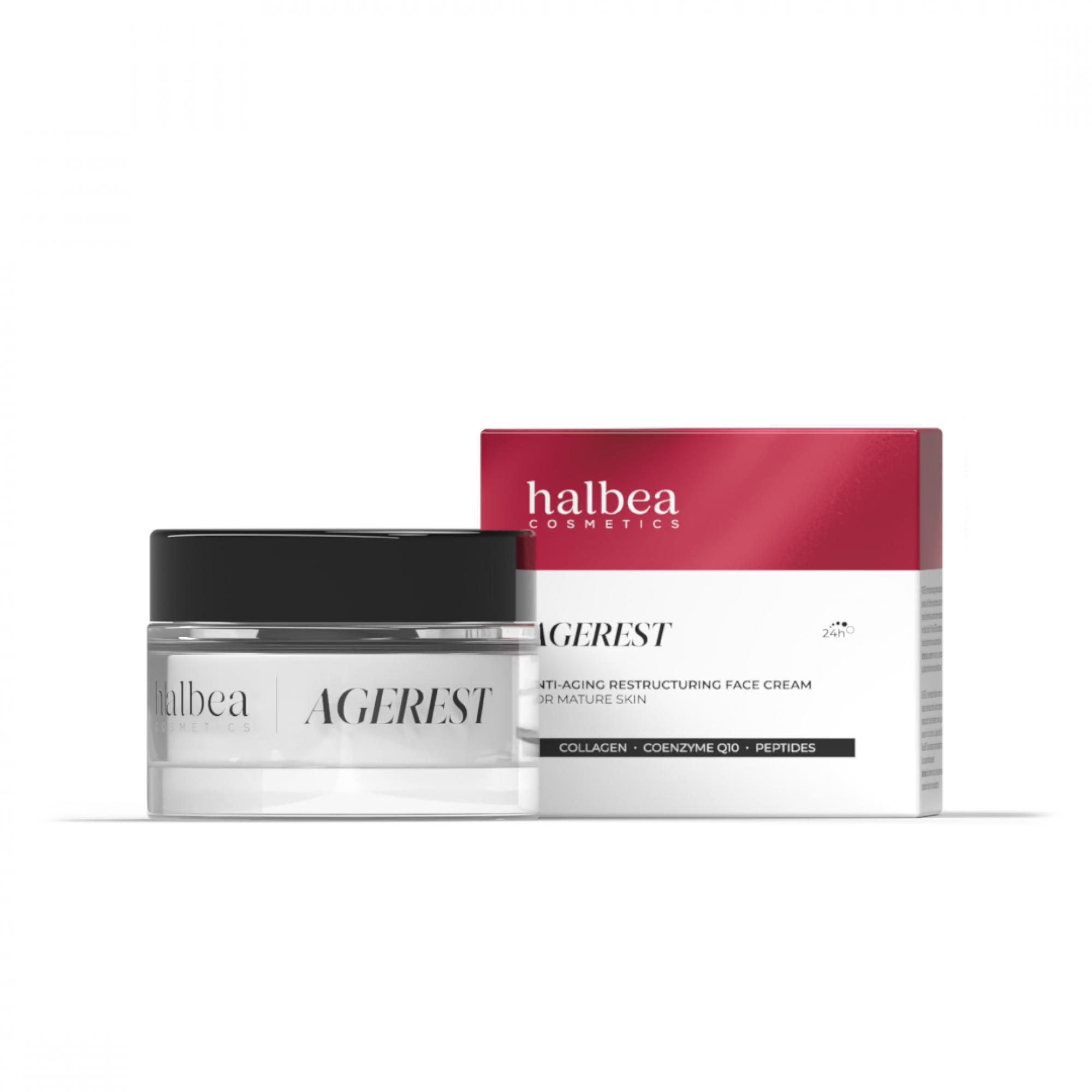 Agerest - Crema Viso Ristrutturante Anti-età - 50ml