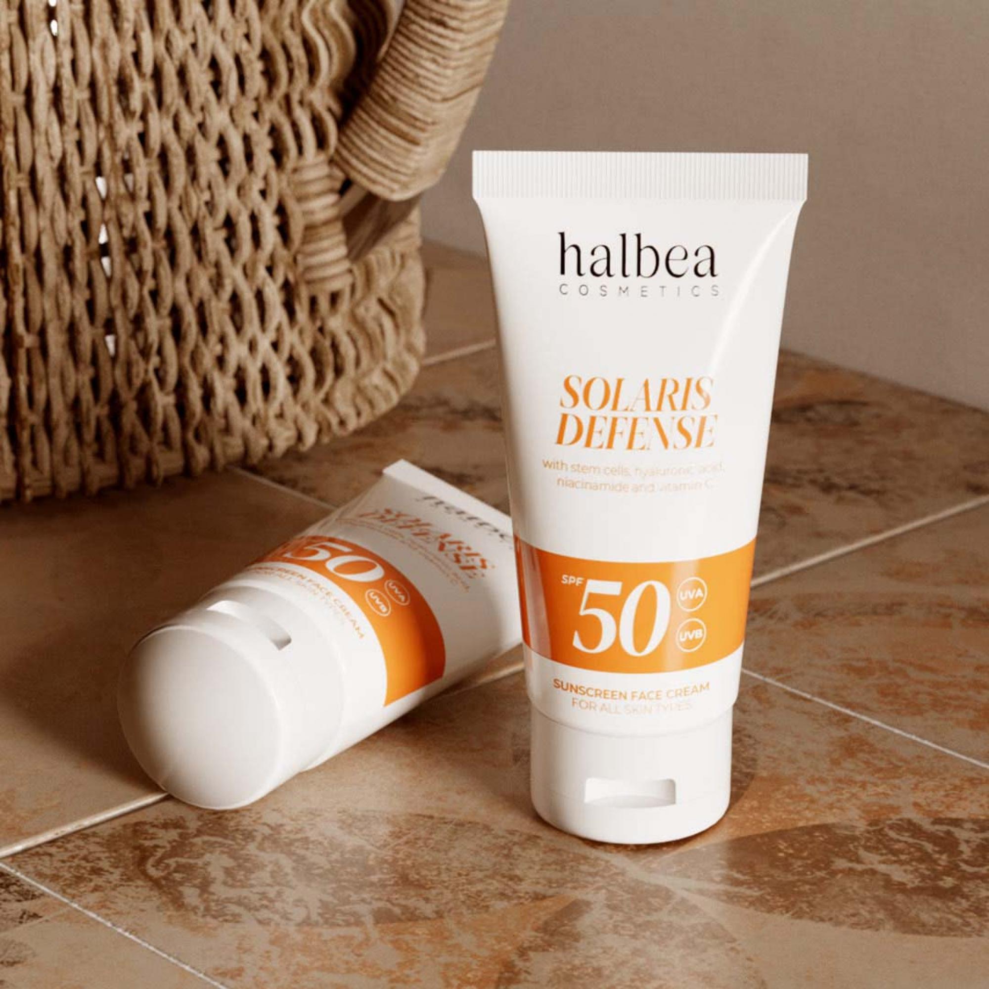 Solaris Defense SPF50 - Crema Viso Protezione Solare Intensiva - 80ml - immagine 2