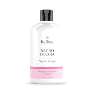 Bagnodoccia Fragola e Vaniglia con Aloe Vera, Neem e Argan - 500ml