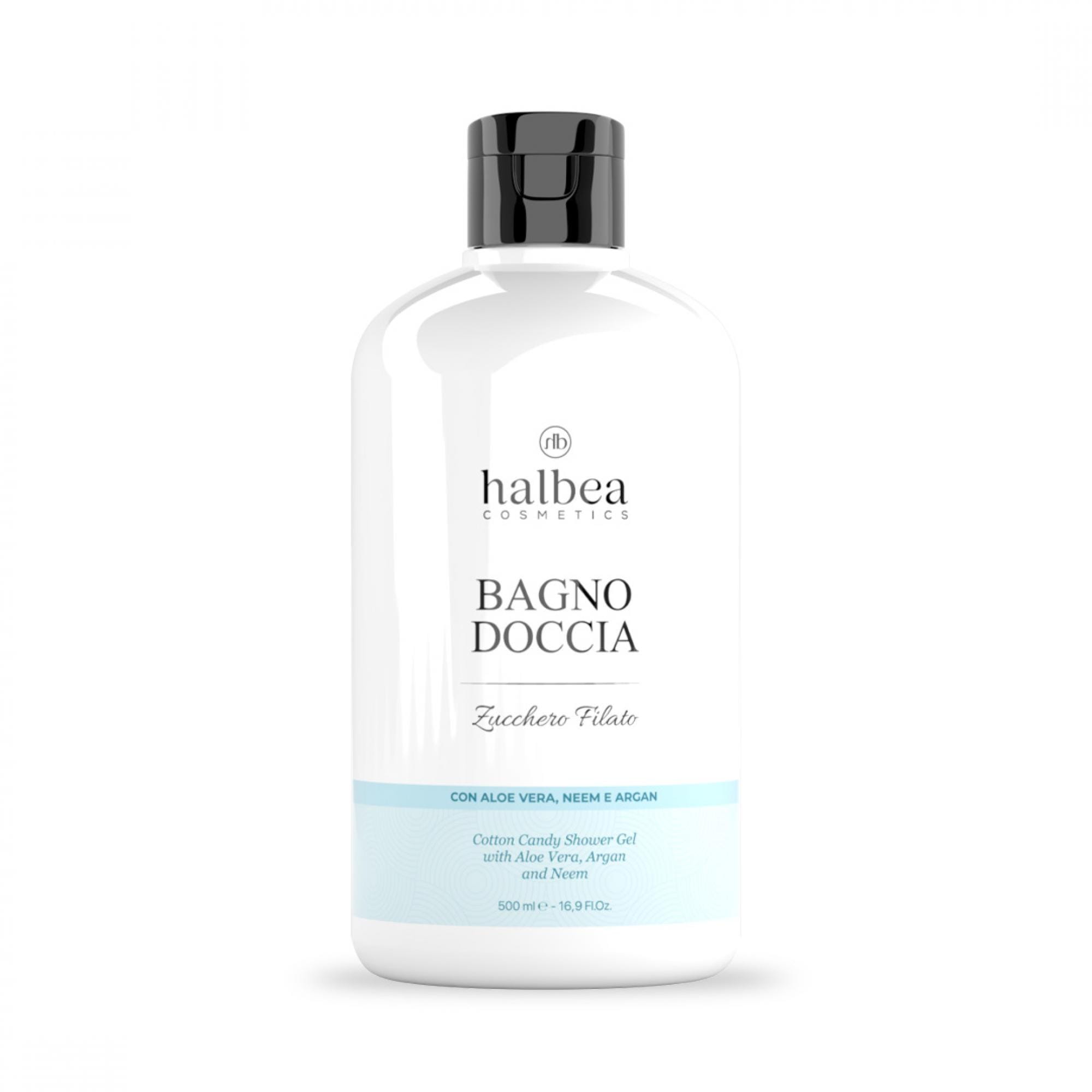 Bagnodoccia Zucchero Filato con Aloe Vera, Neem e Argan - 500ml
