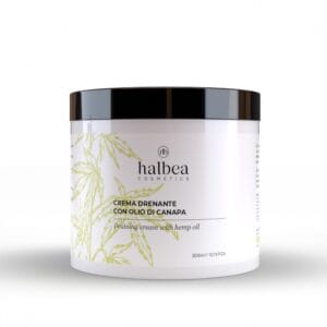 Crema Corpo Drenante con Olio di Canapa - 300Ml