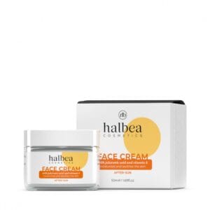 Crema Viso Doposole con Acido Ialuronico e Vitamina E - 50ml
