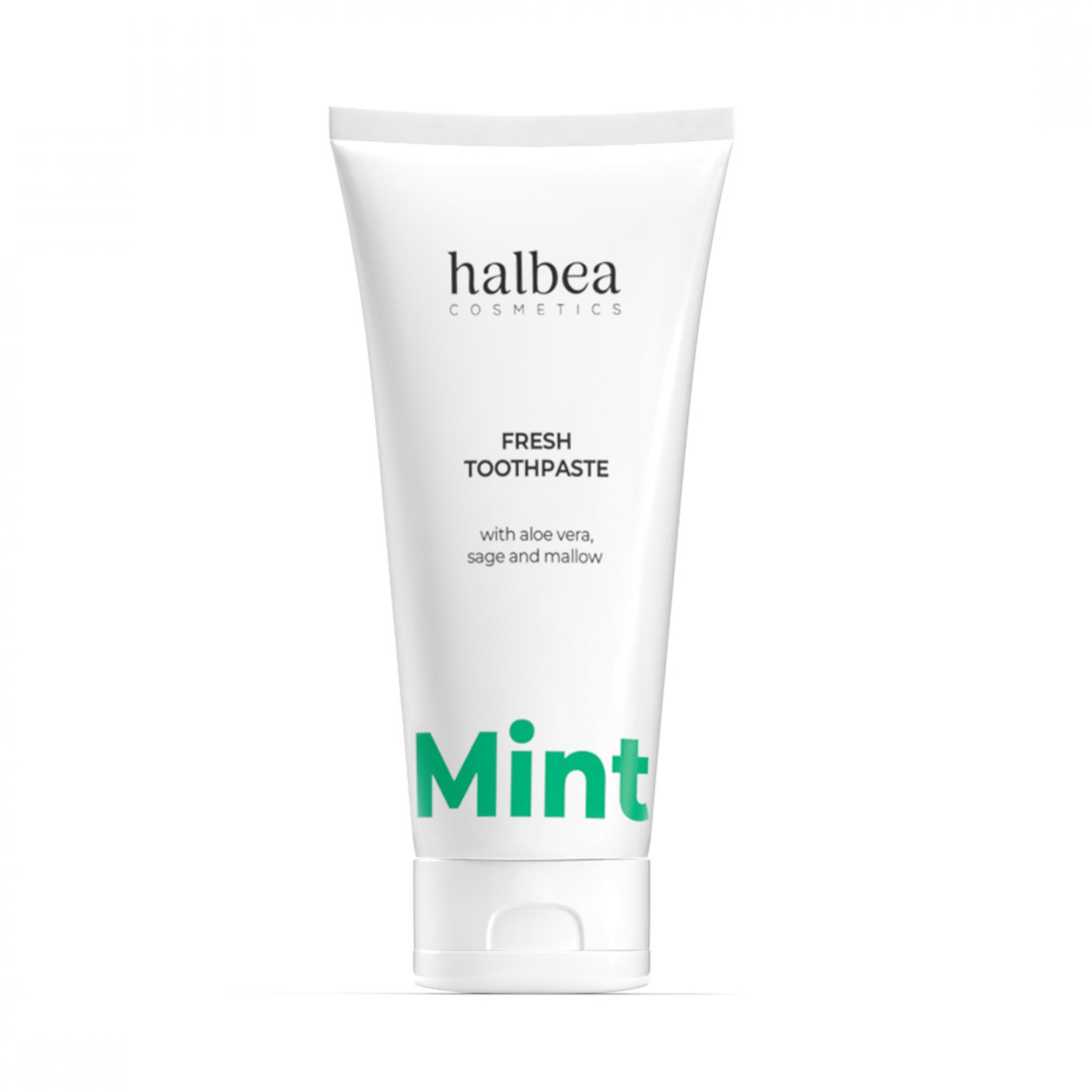 Dentifricio Fresh Mint con Aloe Vera, Salvia e Malva - 100ml