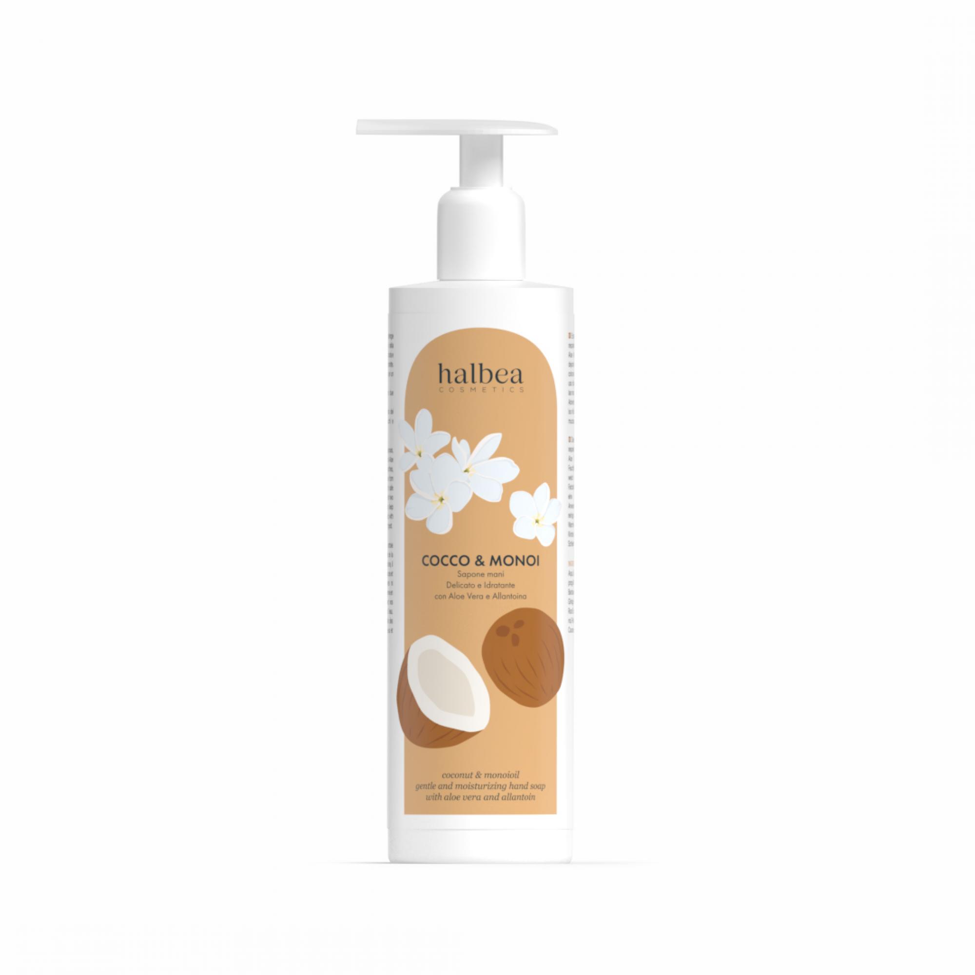 Sapone Mani Cocco e Monoi con Aloe Vera e Allantoina - 250ml