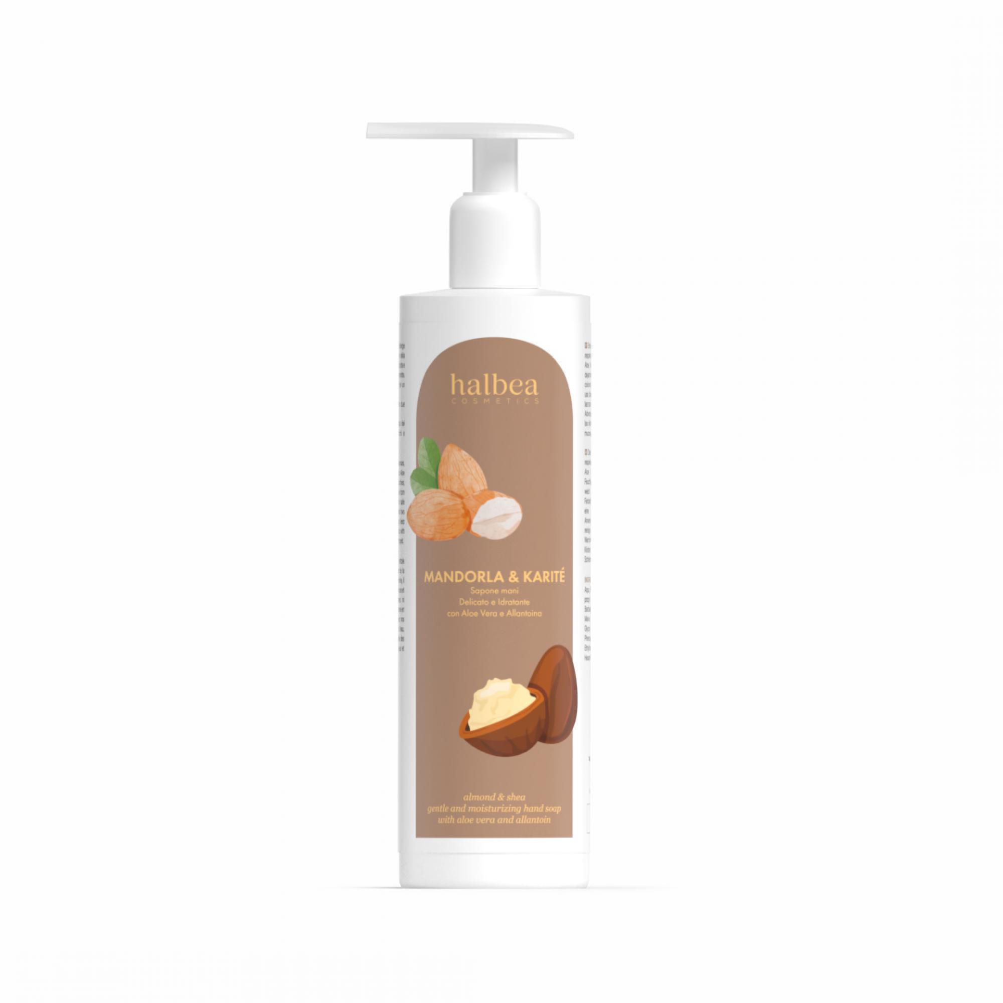 Sapone Mani Mandorla e Karité con Aloe Vera e Allantoina - 250ml
