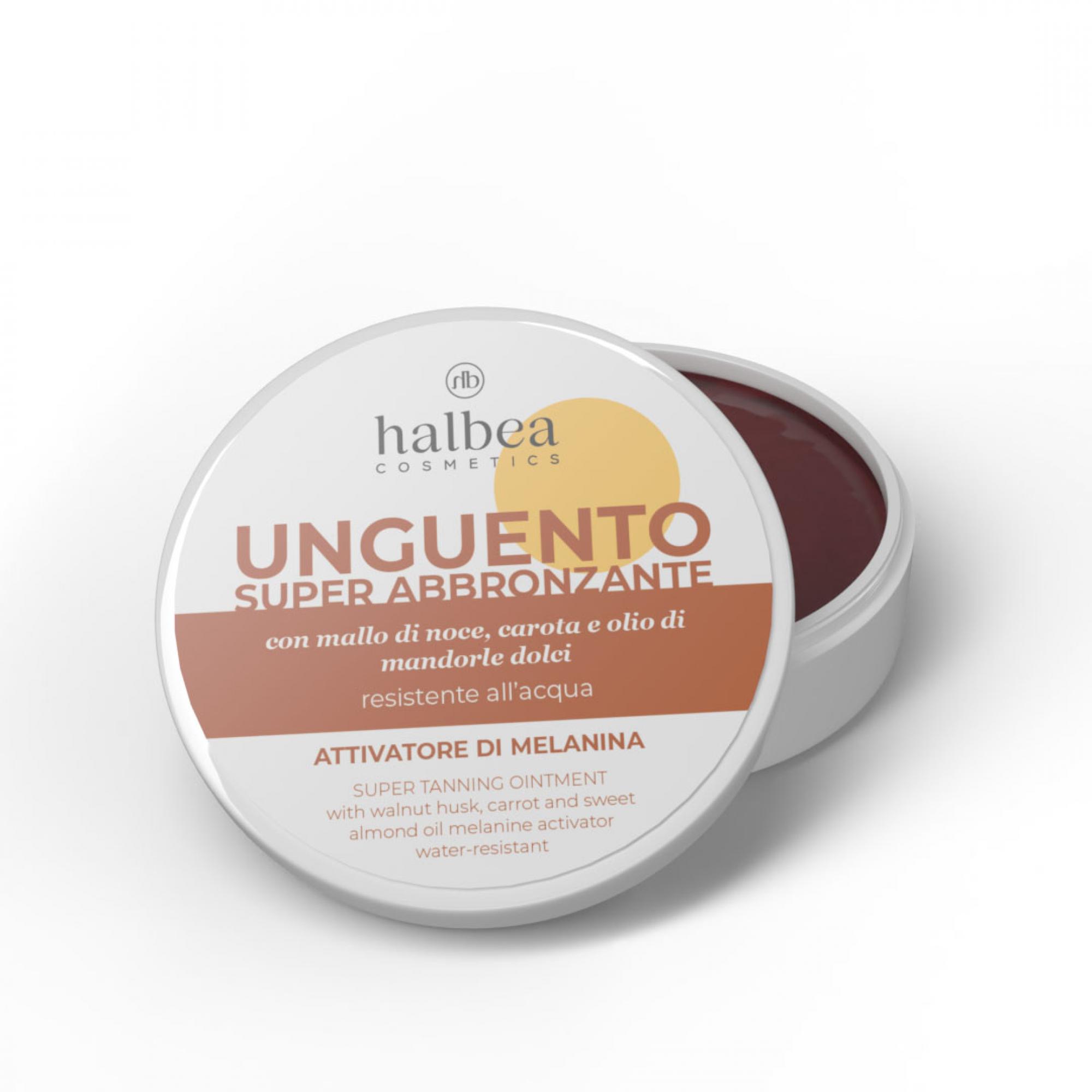 Unguento Superabbronzante al Mallo di Noce con Carota e Olio di Mandorle Dolci - 100ml