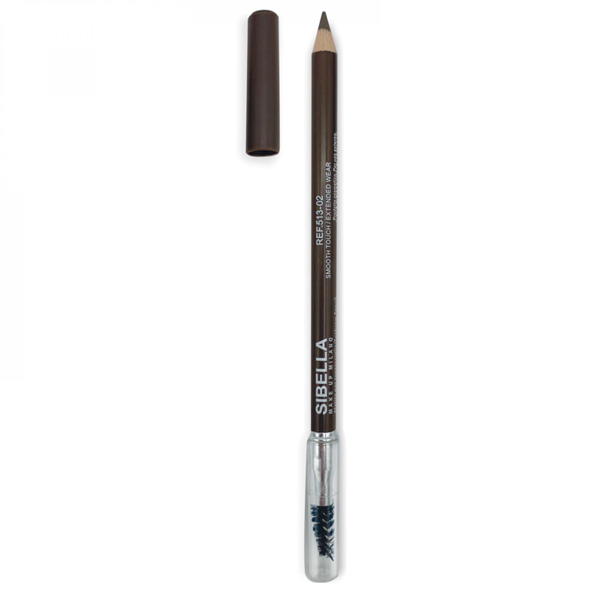 MATITA PER SOPRACCIGLIA-SMOTH-TOUCH-02 (MARRONE)