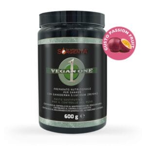 VEGAN ONE 600GR - GUSTO FRUTTO DELLA PASSIONE