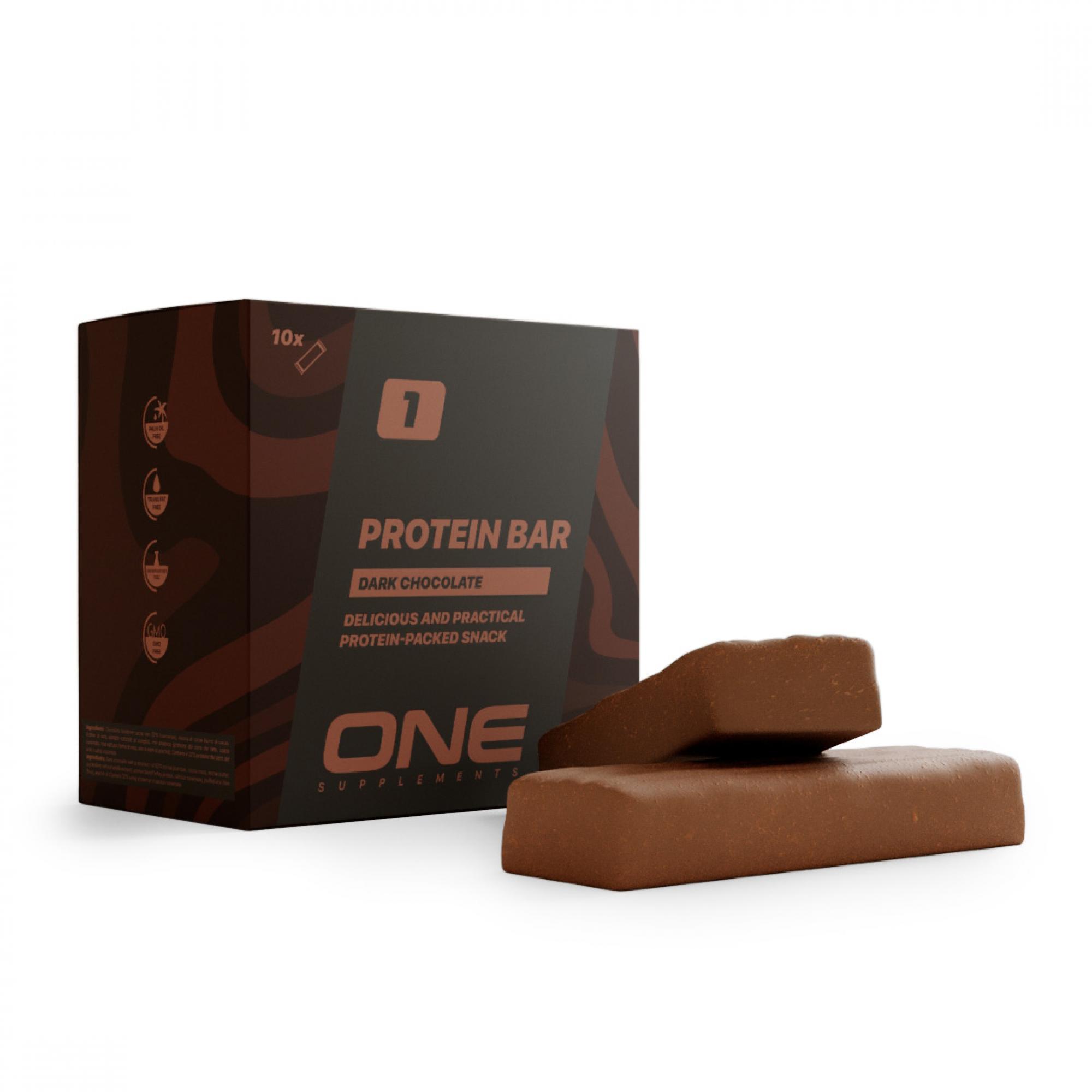 10 BARRETTE PROTEICHE - DARK CHOCOLATE - 530G